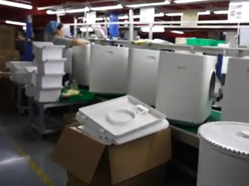 Automatische Sprühlinie